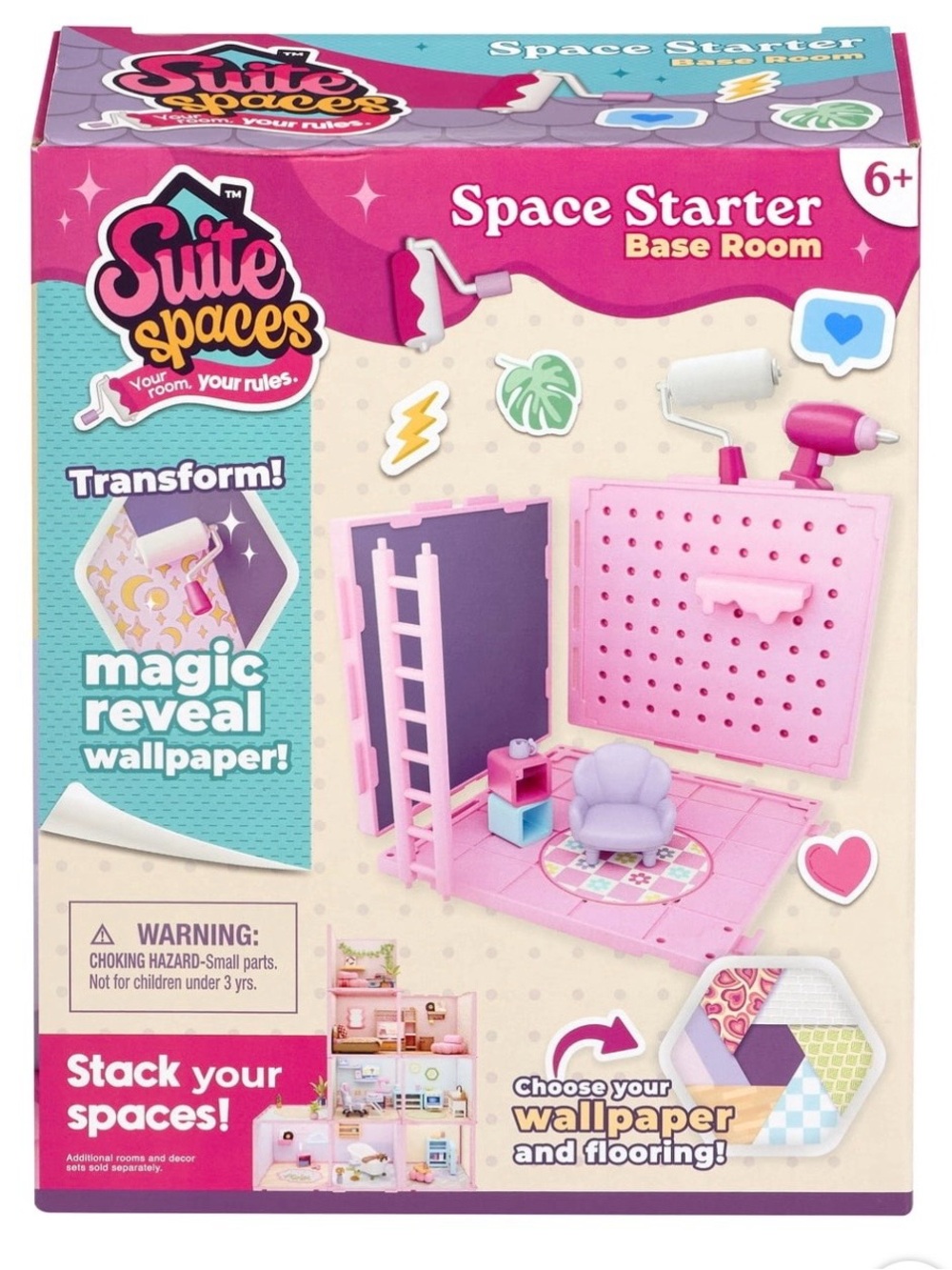 Suite Spaces Space Starter Base Room - Pink Playset